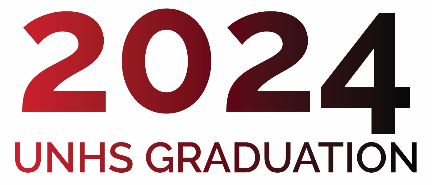 Hybrid Graduation Experience 2024 Graduation Experience logo, white background
