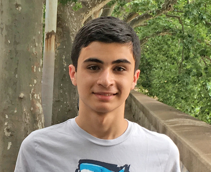 Cameron Danesh, UNHS student and Nat Geo Bee champion