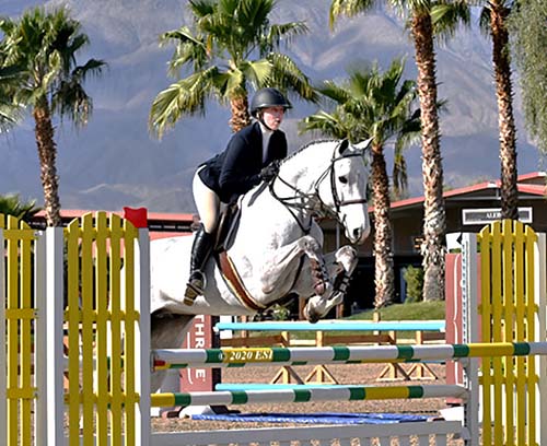 Ally, NCAA equestrian athlete, UNHS student